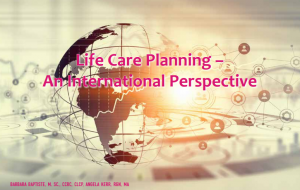 ife Care Planning- An International Perspective