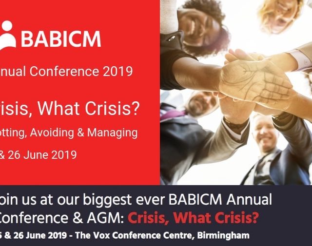 Aka exhibiting at babicm conference 2019